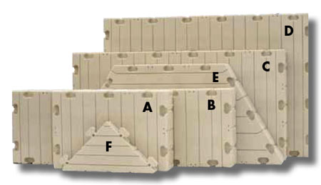 Floating Boat Dock Parts